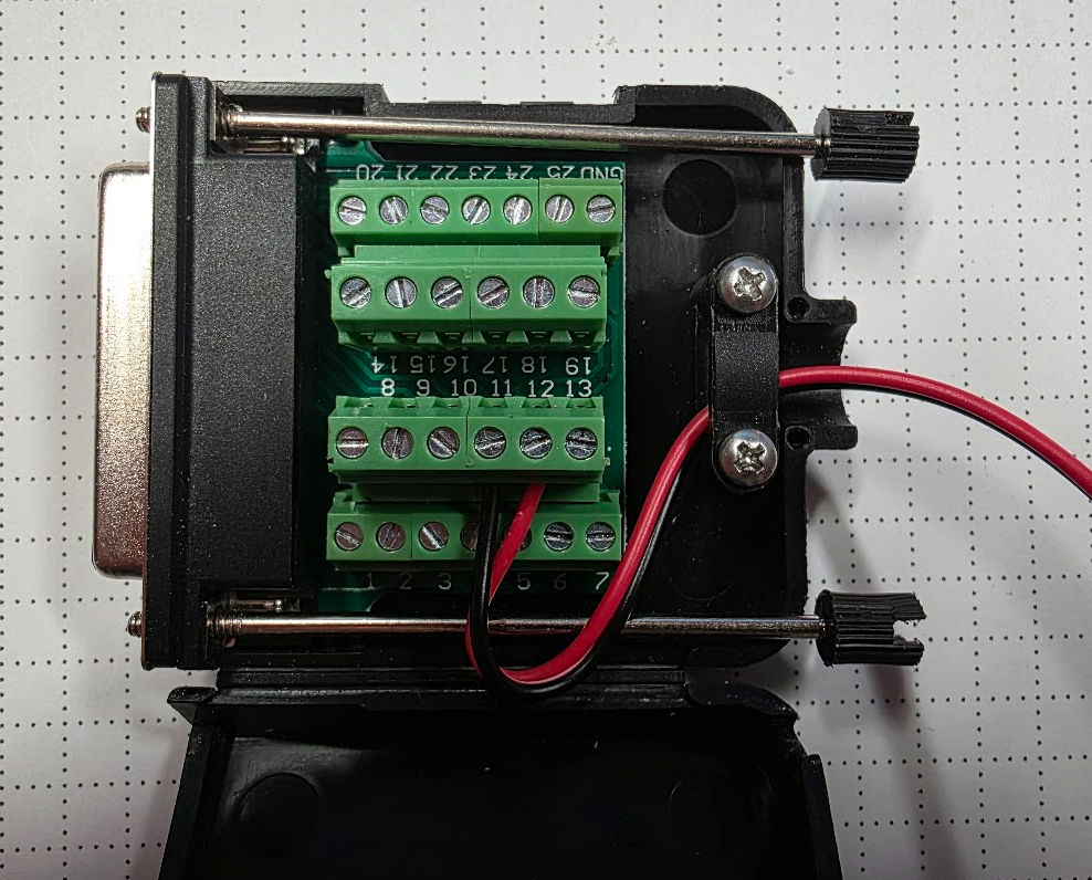 DB-25 Breakout Adapter Wiring DB-25 Breakout Adapter Wiring